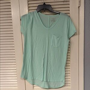 Tek Gear Light Green Short Sleeve Top